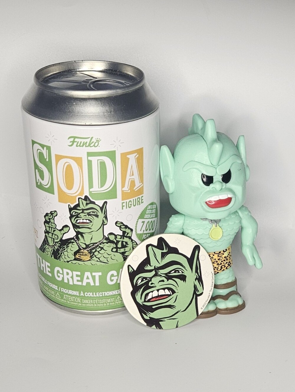 Funko Soda Vinyl The Great Garloo Figure Common Can And Pog
